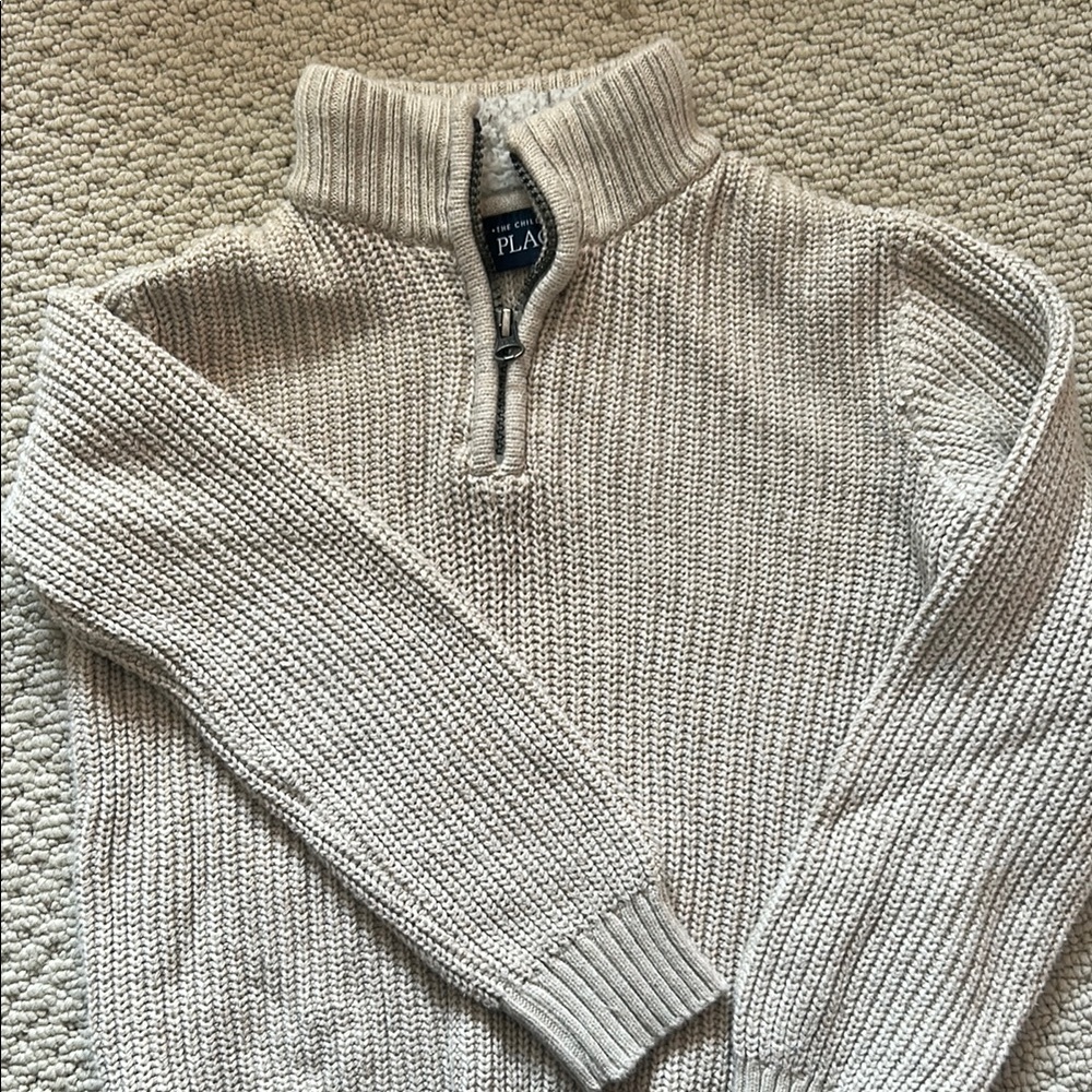 Light half zip sweater 5T